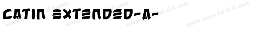 Latin Extended-A字体转换